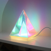 삼각형 모양의 3D 환상 아크릴 LED 램프