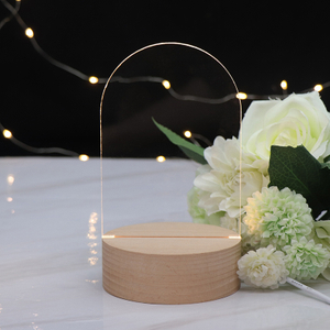 아치 모양 DIY 아크릴 야간 조명