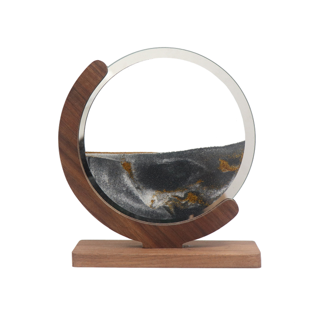 창조적 인 분위기 램프 흐르는 모래 LED 야간 조명